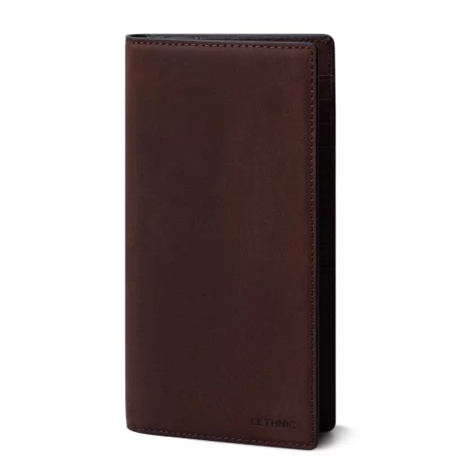 4CL02CJ Waxed Leather Long Wallet Smool-S